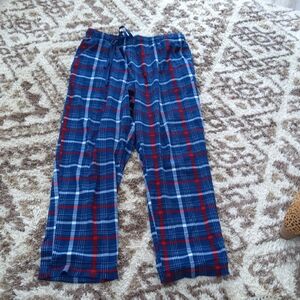 Nautica Red and Blue Plaid Lounge Pants